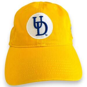 Deleware Fightin' Ble Hens Legacy Strapback Cap Yellow 100% Cotton